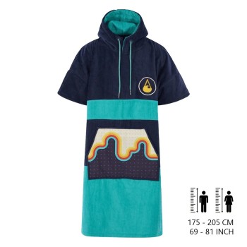 WAVE HAWAII Poncho Bluebow