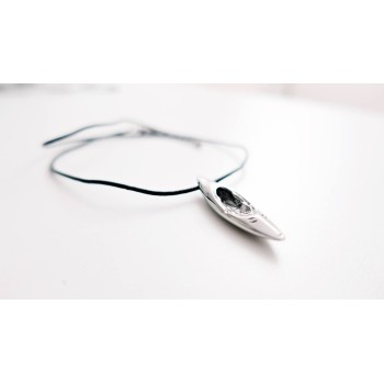 Whitewater steel necklace