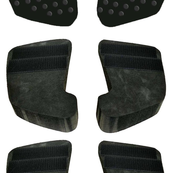 Contour Ergo Bulkhead Foot Pads